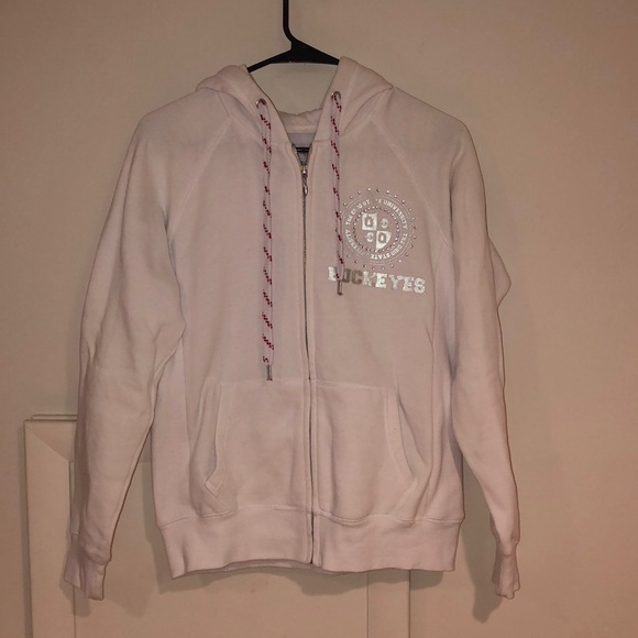 Tops - ohio state zip up CLEARANCE!!!!!